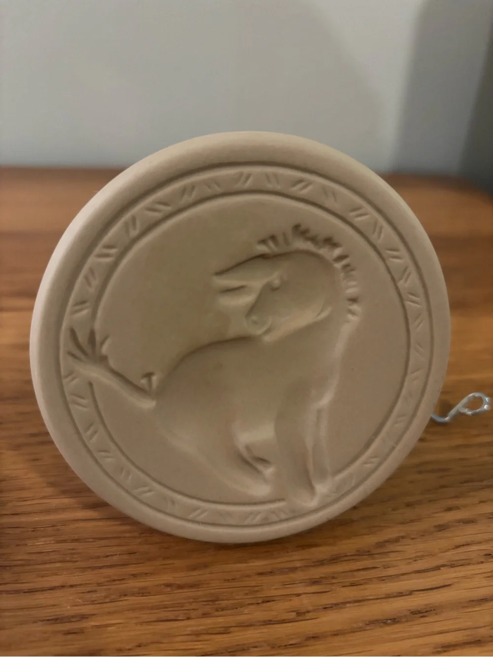 vintage Brown Bag Cookie Art stoneware cookie stamp Christopher Robin Eeyore